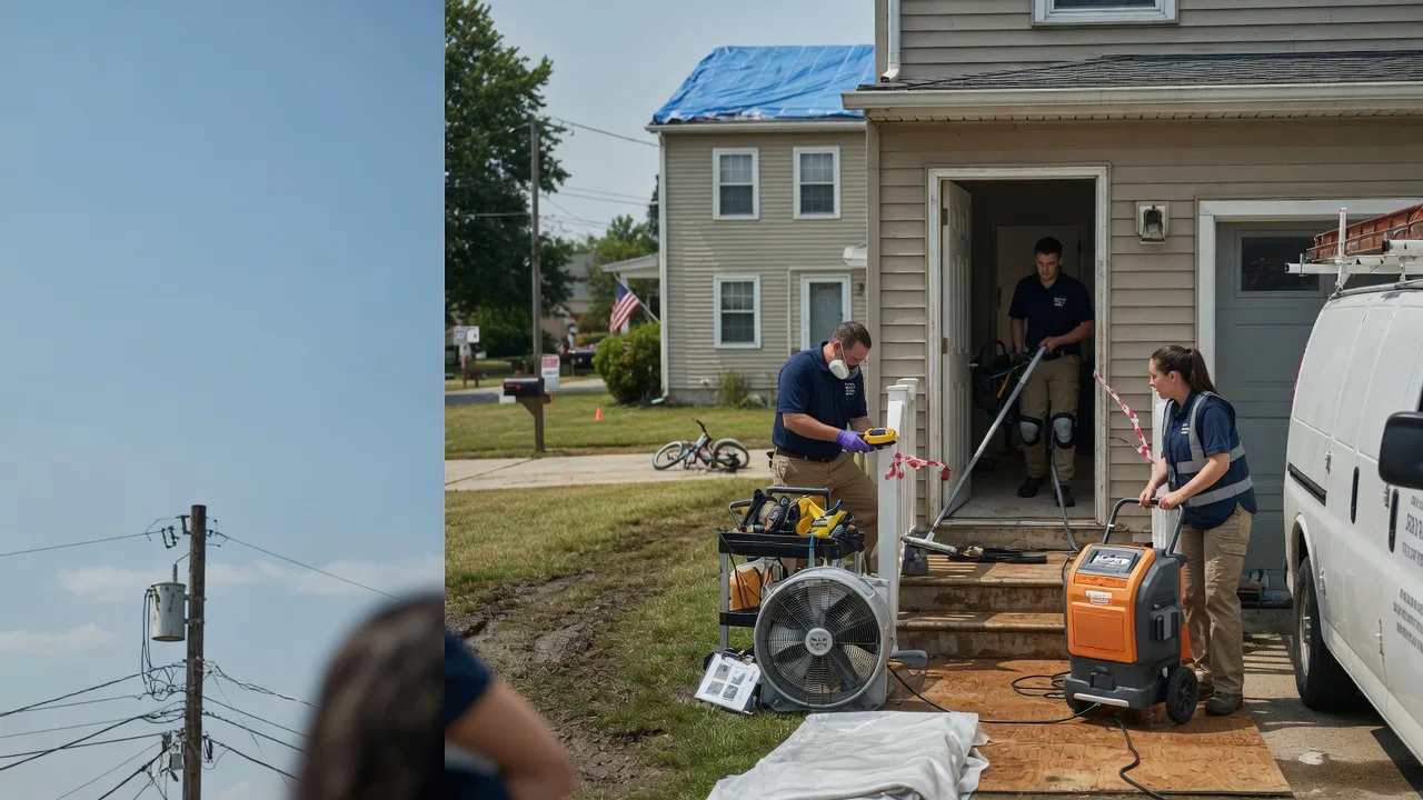 Water Damage Repair in Bridgeport, MI near me
